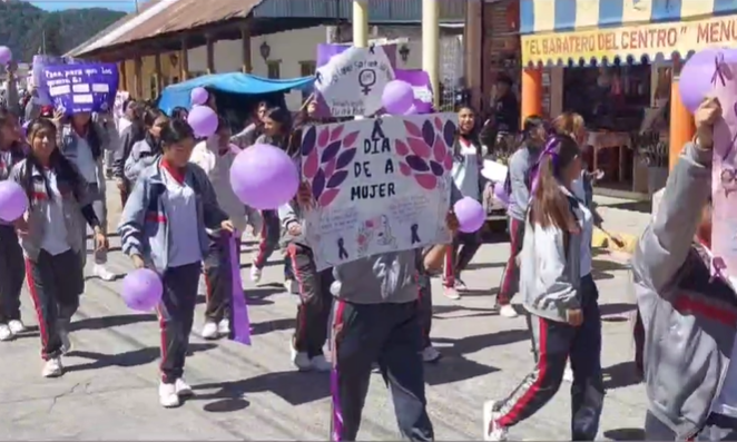 Conmemoran Día Internacional de la Mujer en Huayacocotla