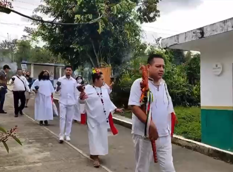 Preparan el Festival del Sol en la comunidad Los Ídolos de Misantla