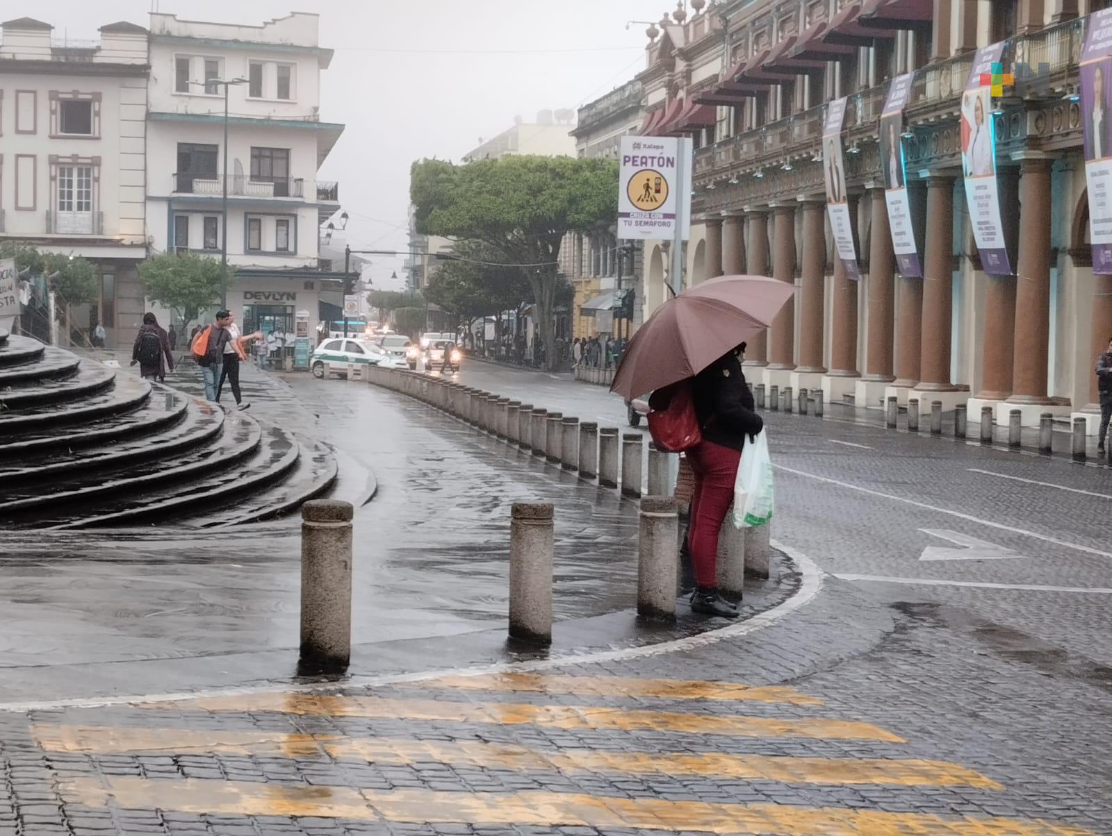 Lluvias y tormentas en la entidad veracruzana