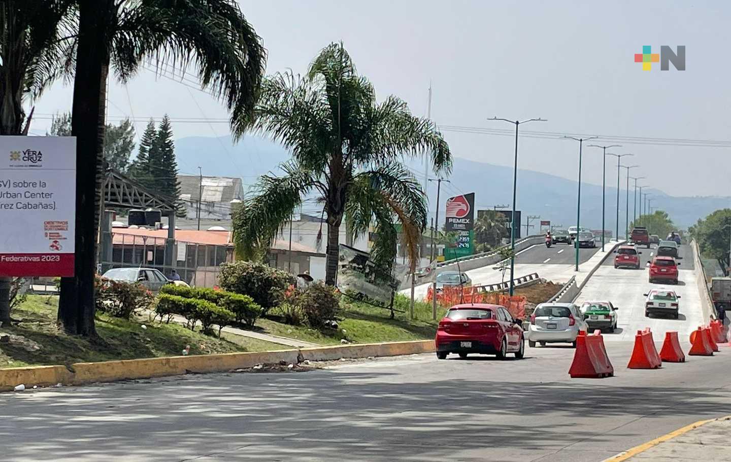 Abren circulación de puente «Heberto Castillo» en Xalapa
