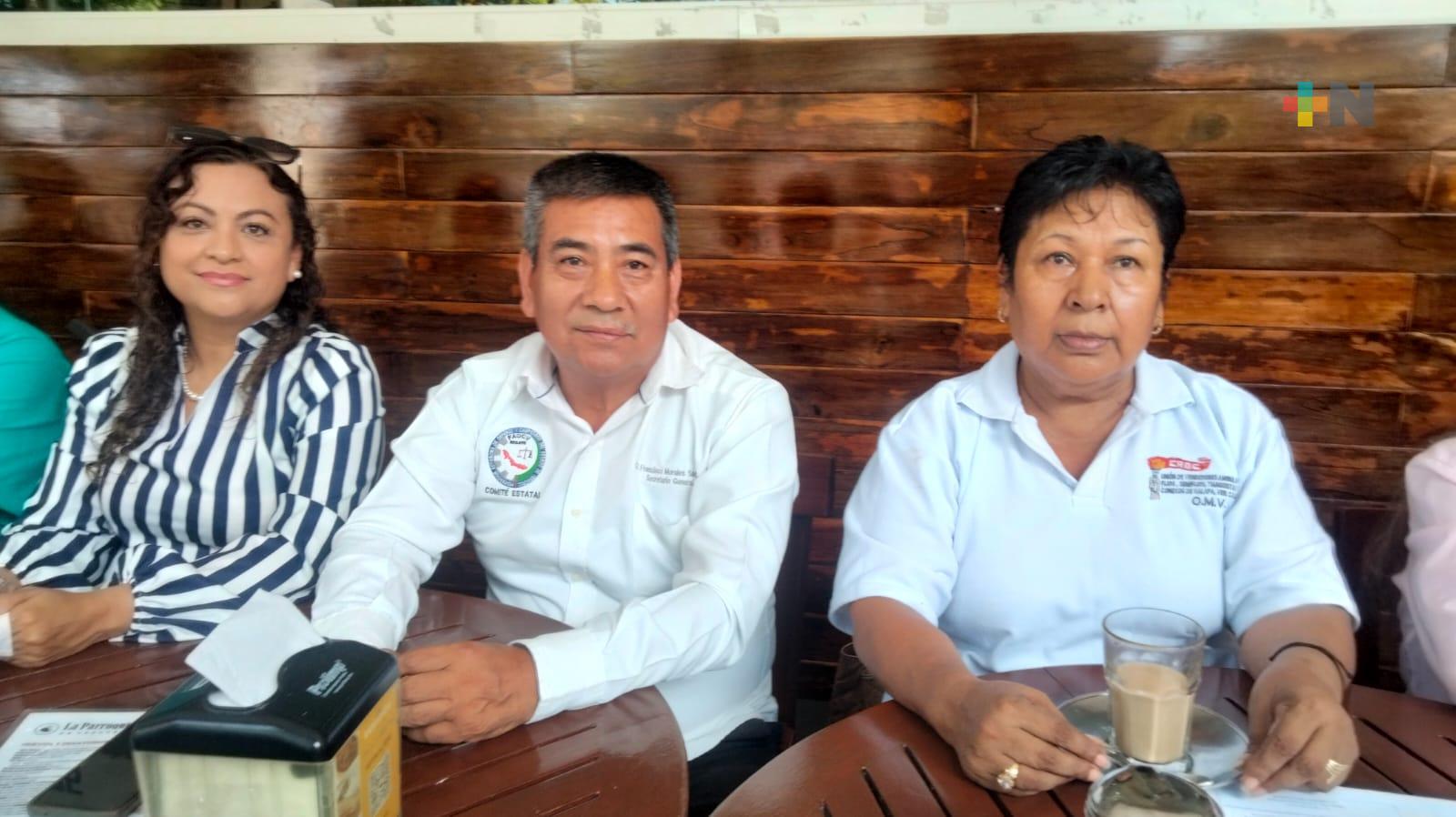 Sindicatos se preparan para participar en desfile del primero de mayo en Xalapa