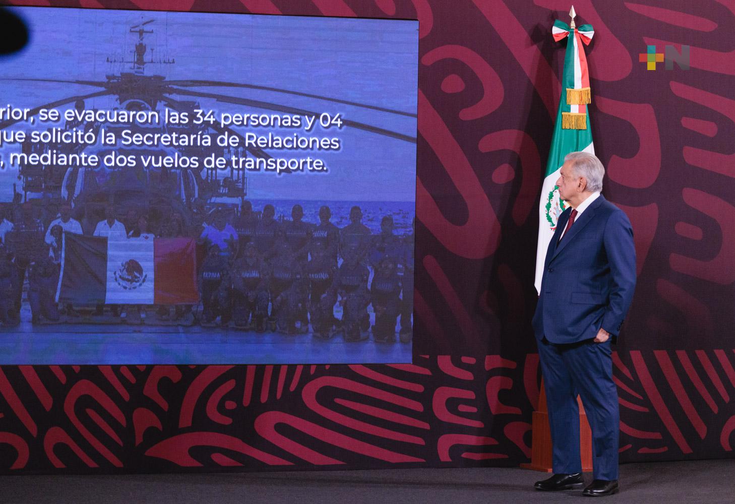 Gobierno de México rescata en Haití a 34 connacionales ante situación de riesgo