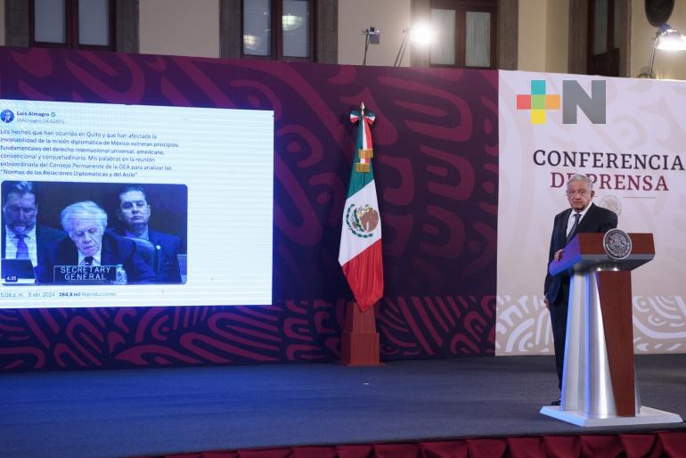 México es un país hospitalario, reitera presidente López Obrador