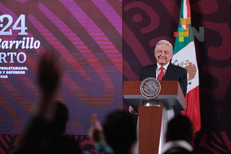 Presidente López Obrador celebra continuidad de la conferencia Mañanera