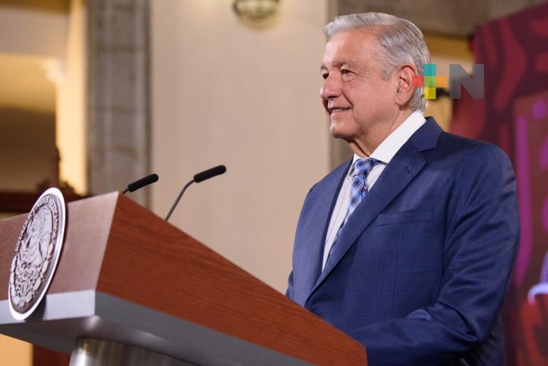 “Apoyemos la paz y la fraternidad universal”: presidente López Obrador