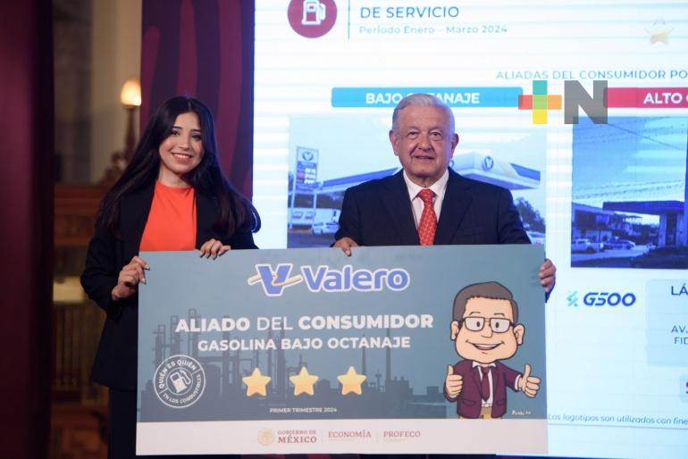 Federación reconoce a tienda de autoservicio y gasolineras que brindaron precios justos