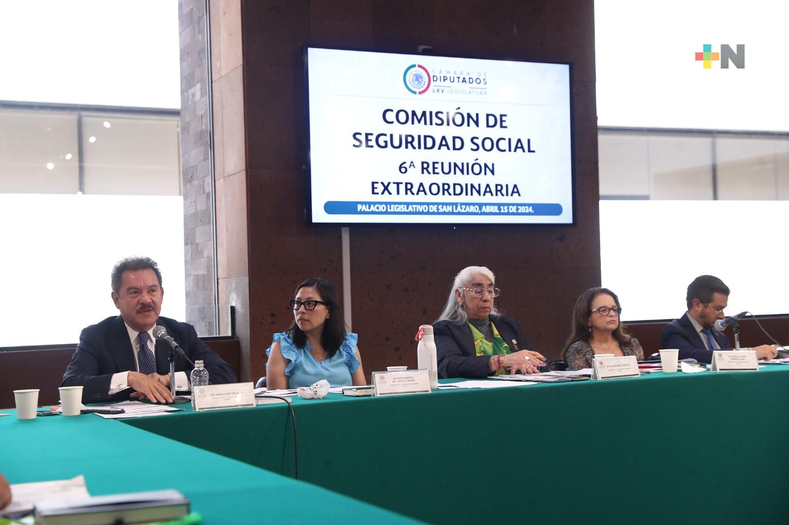 Comisión de Seguridad Social aprobó dictamen que crea el Fondo de Pensiones para el Bienestar