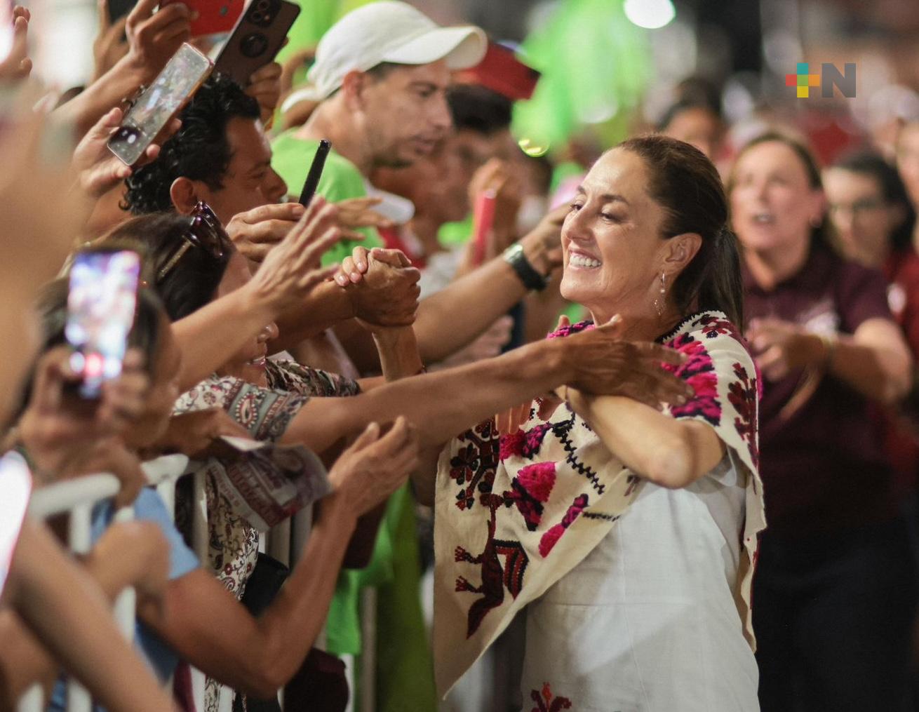 Claudia Sheinbaum y Rocío Nahle harán de la salud, un derecho al norte del estado