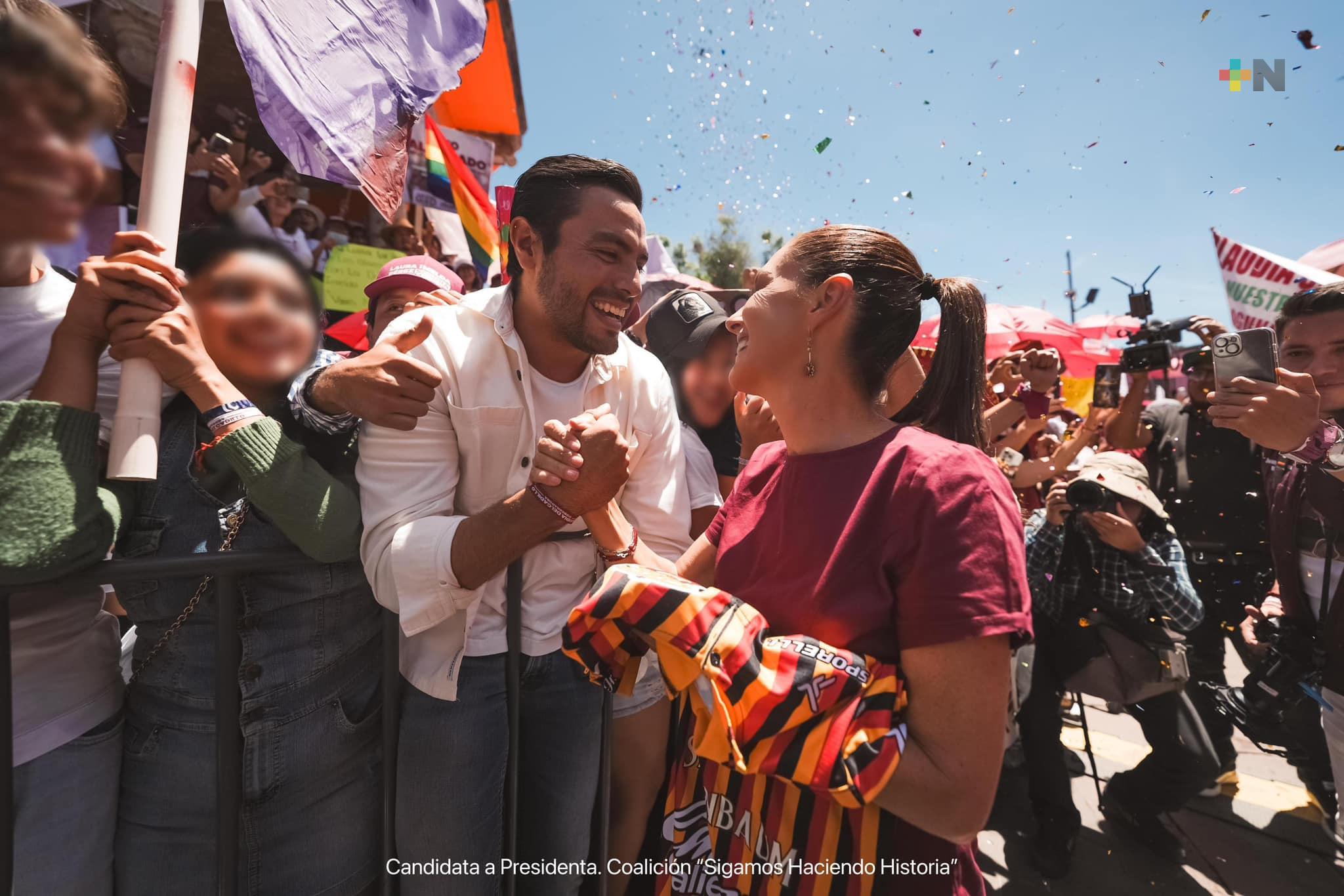 Importante que llegue la Cuarta Transformación a Jalisco: Claudia Sheinbaum