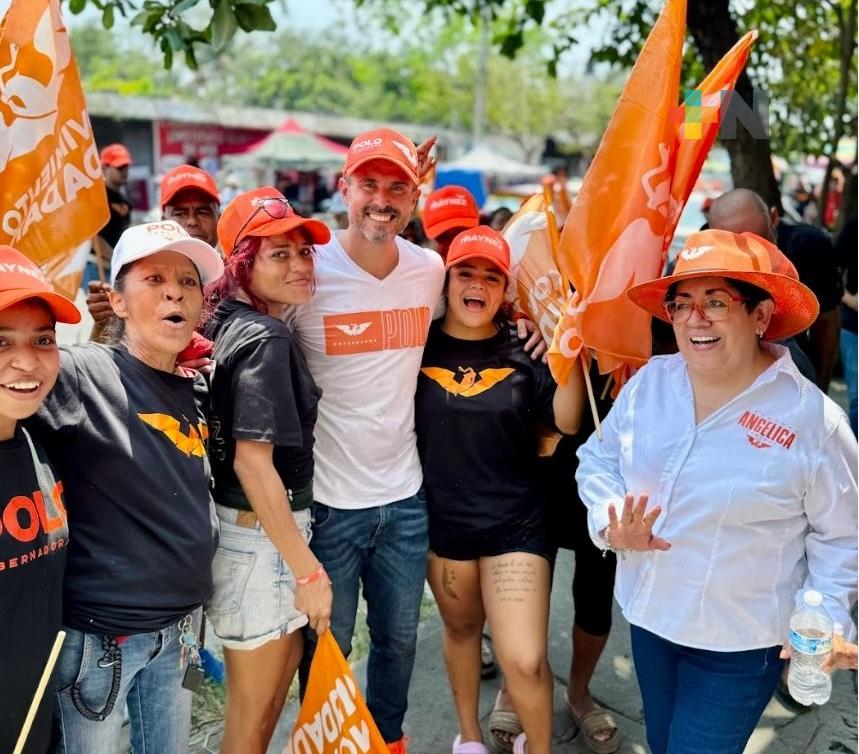 «Estoy recorriendo Veracruz», informa en redes sociales; Polo Deschamps