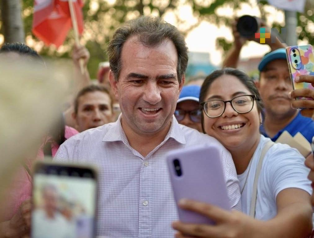 José Yunes Zorrilla visitó el puerto de Veracruz, recorrió Lomas de Río Medio