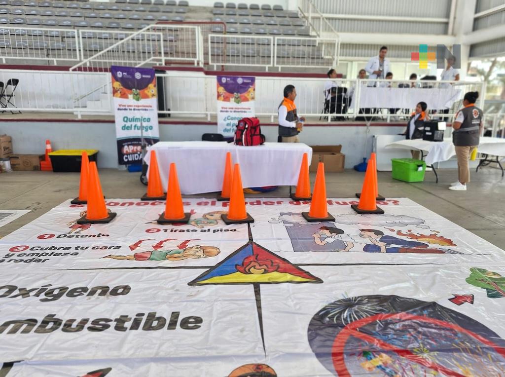 Inició la Macro Feria Infantil «Aprendo a Cuidarme» en Boca del Río