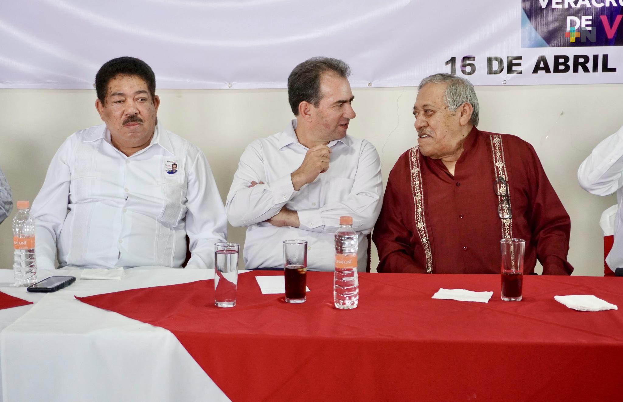 José Yunes Zorrilla se reúne con agrupaciones y líderes sindicales del estado
