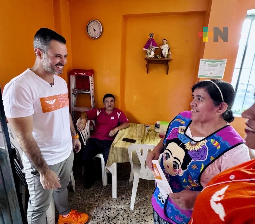 Polo Deschamps visitó el municipio de Jilotepec, este viernes