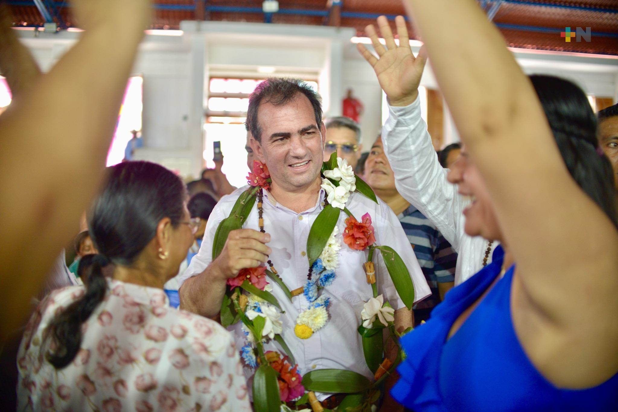 José Yunes Zorrilla de gira por la entidad, visitó el municipio de Zozocolco