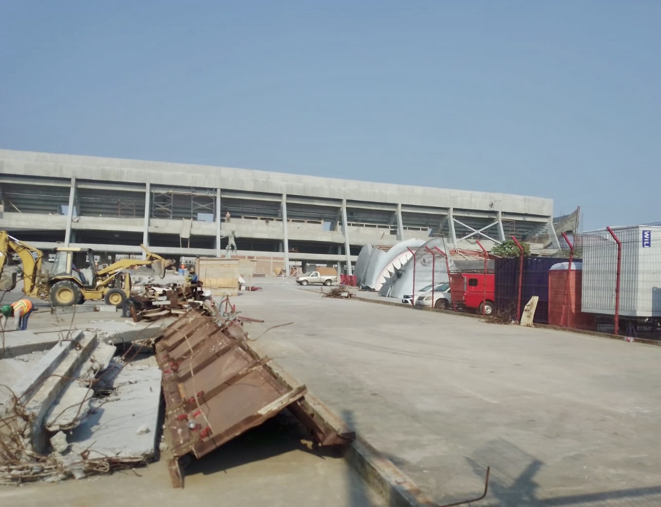 Emociona a la afición el nuevo estadio y el regreso del futbol al puerto