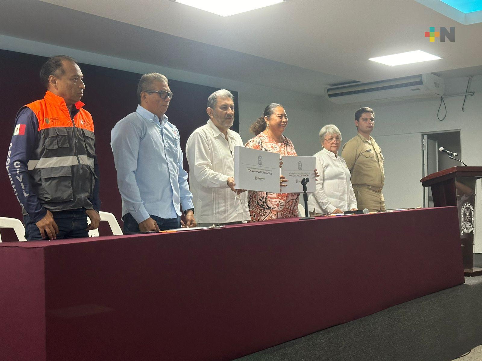 Actualizan atlas de riesgos de Coatzacoalcos