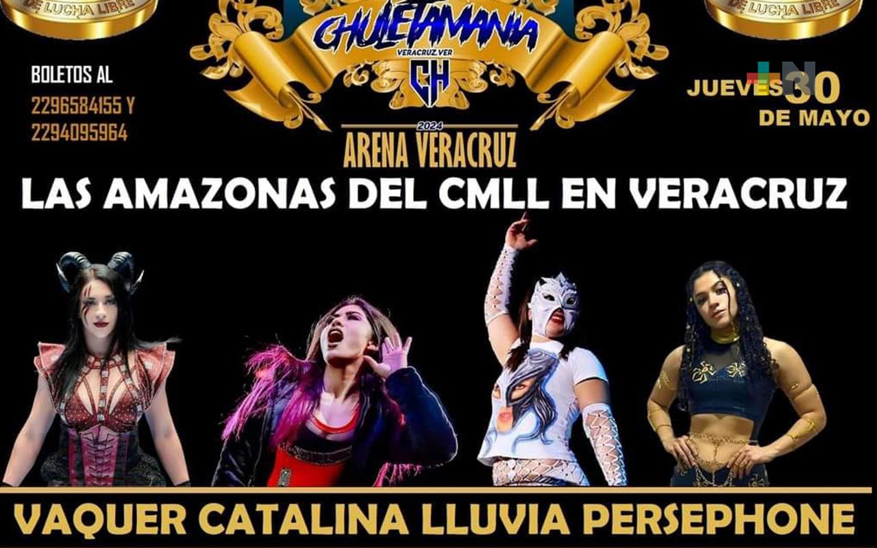 Estarán en Veracruz, Stephanie Vaquer, La Catalina, Lluvia y Persephone