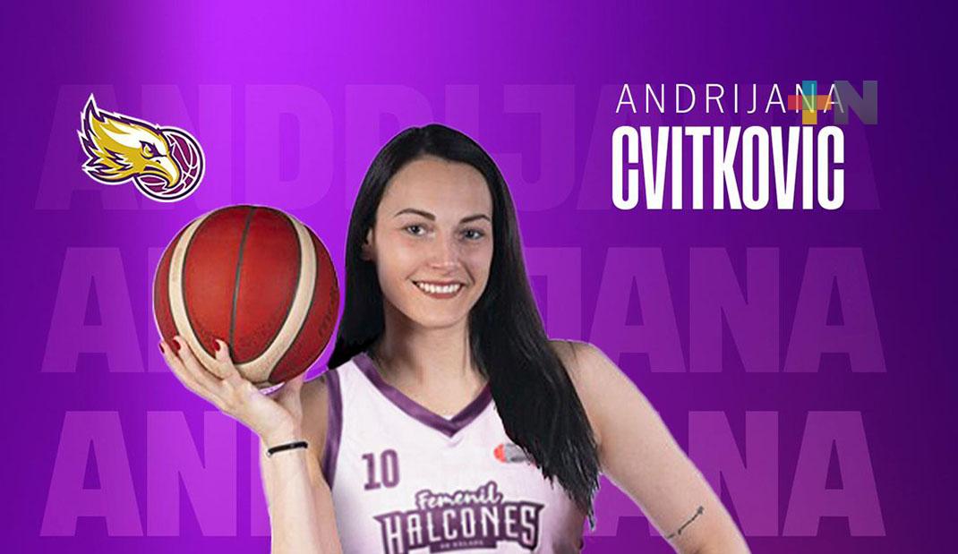 Andrijana Cvitković aportará fortaleza y experiencia en la zona de la pintura