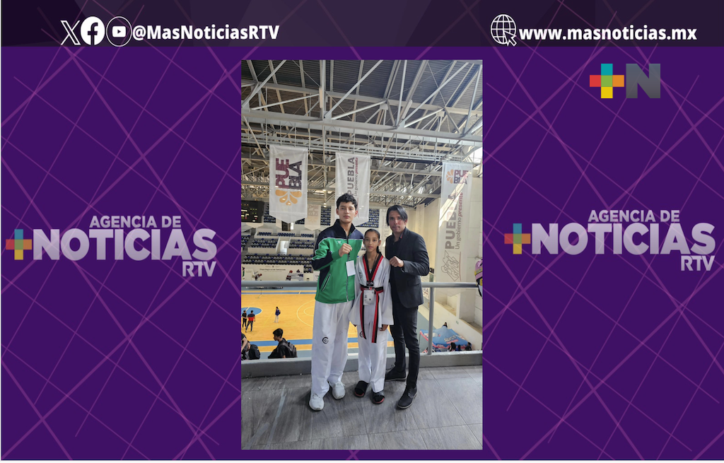 Romina Cortés y Rocco Reyes clasifican por Atlantes Olympic Taekwondo a Nacionales Conade 2024