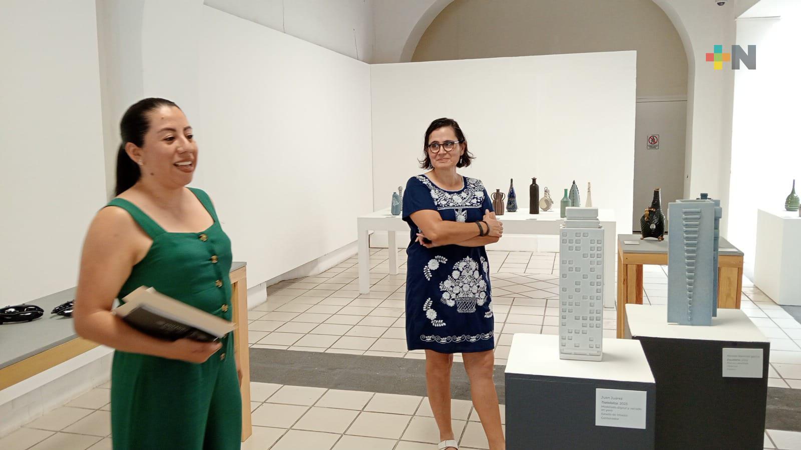 Se exhiben trabajos de Bienal de Cerámica Utilitaria Contemporánea en Veracruz puerto