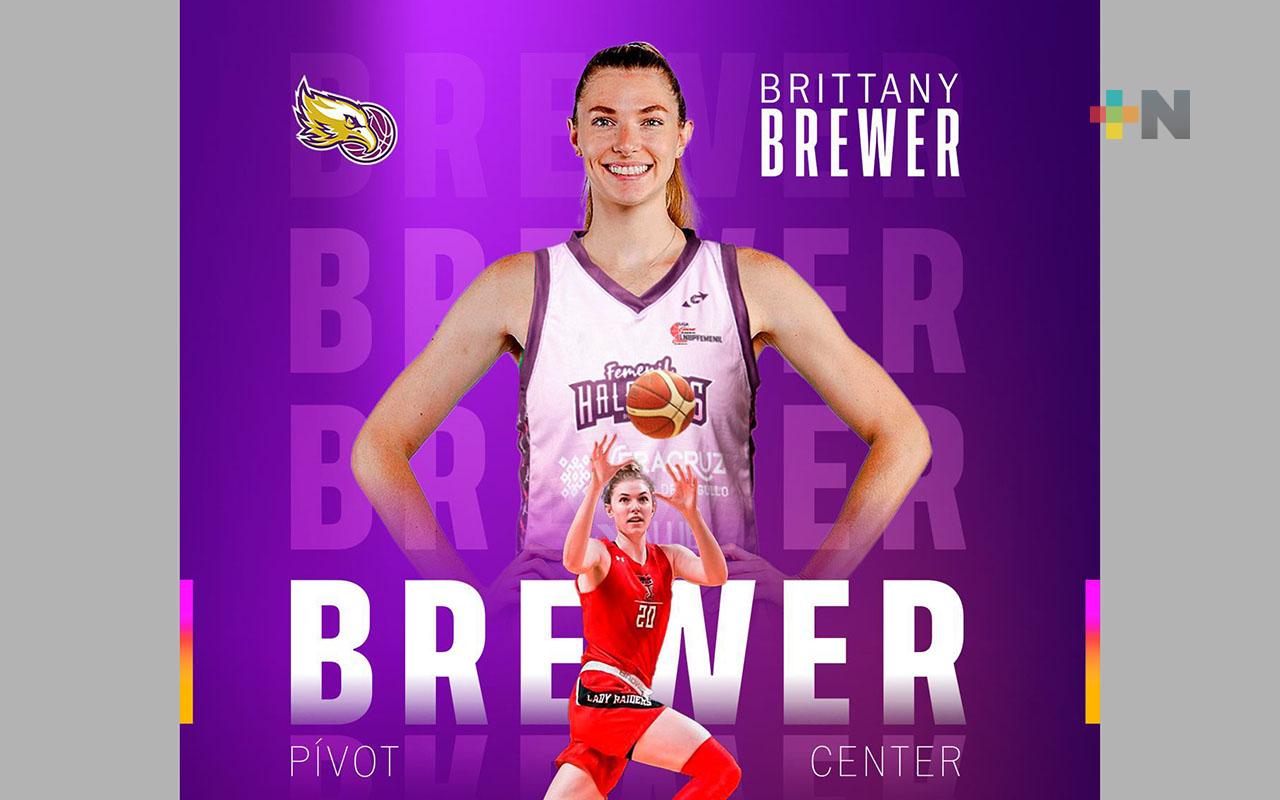 Brittany Brewer es nueva jugadora de Halcones de Xalapa Femenil