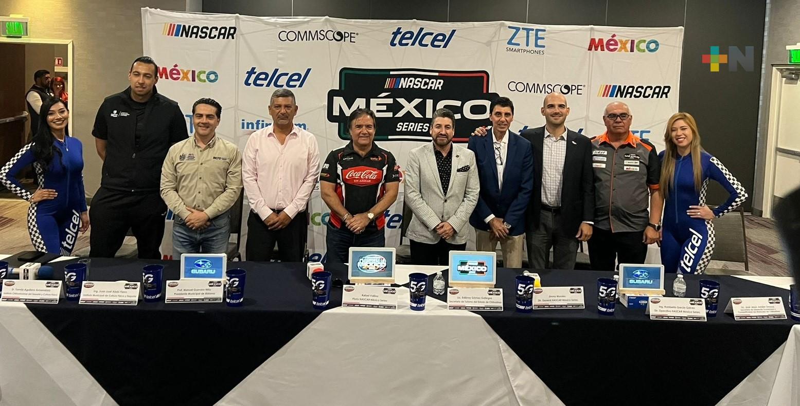 En marcha la nocturna de Chihuahua, tercera fecha de NASCAR México Series