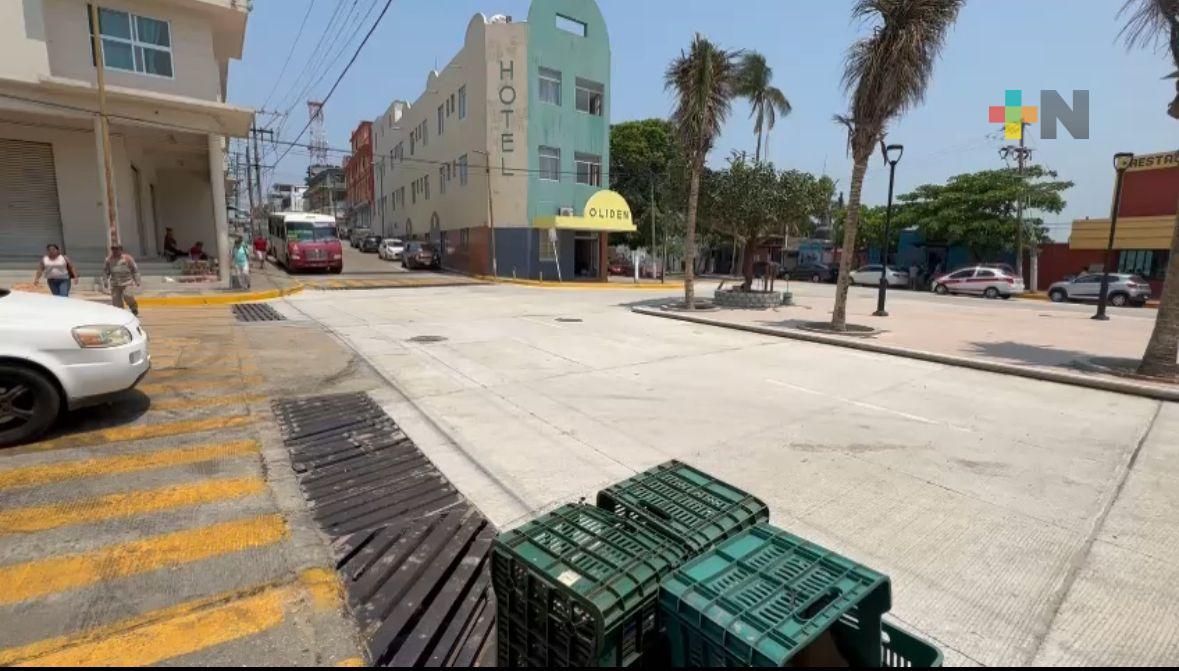 Piden señalizaciones en tramo rehabilitado de avenida Ávila Camacho de Coatzacoalcos