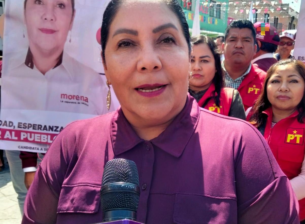 Claudia Tello no descarta participar en debate si es organizado por INE