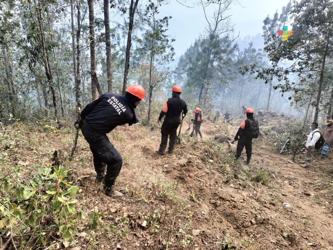 Reporta Conafor un incendio forestal liquidado y tres activos