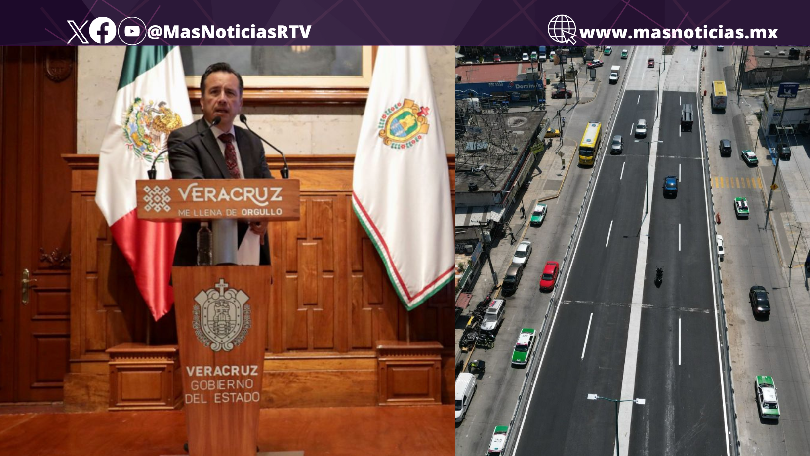 Puente «Heberto Castillo» aún no está concluido: Gobernador