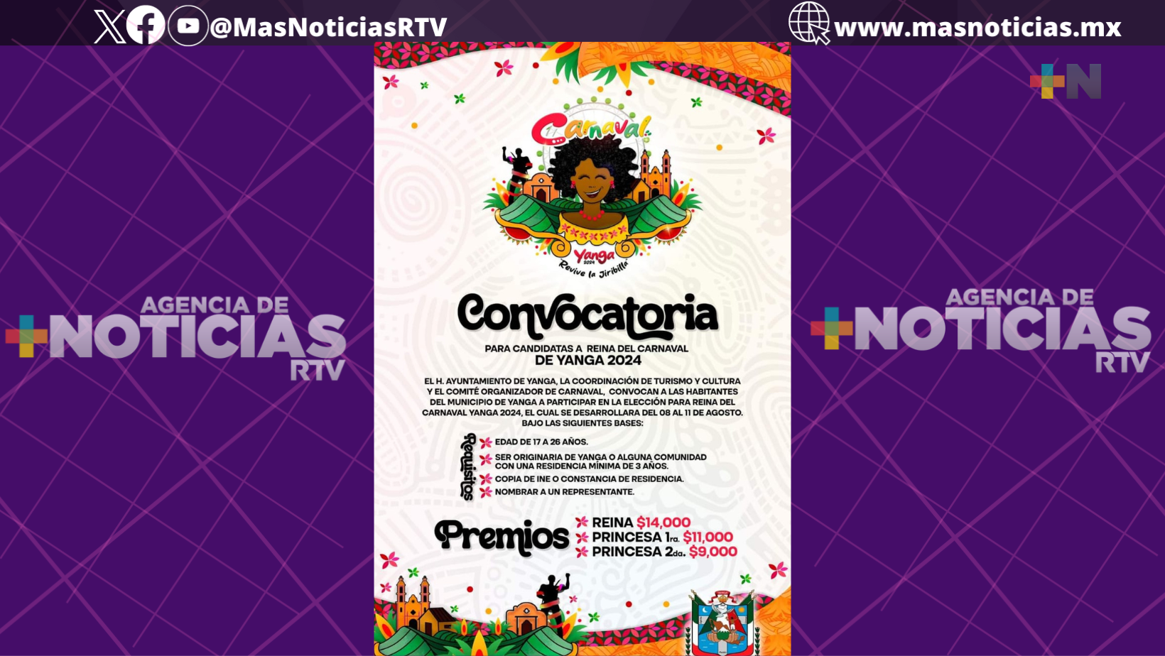 Inician preparativos para el Carnaval de Yanga