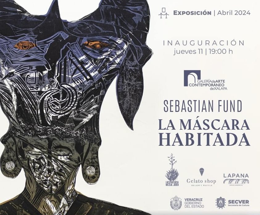 Exposición “La máscara habitada” de Sebastián Fund en Galería de Arte Contemporáneo