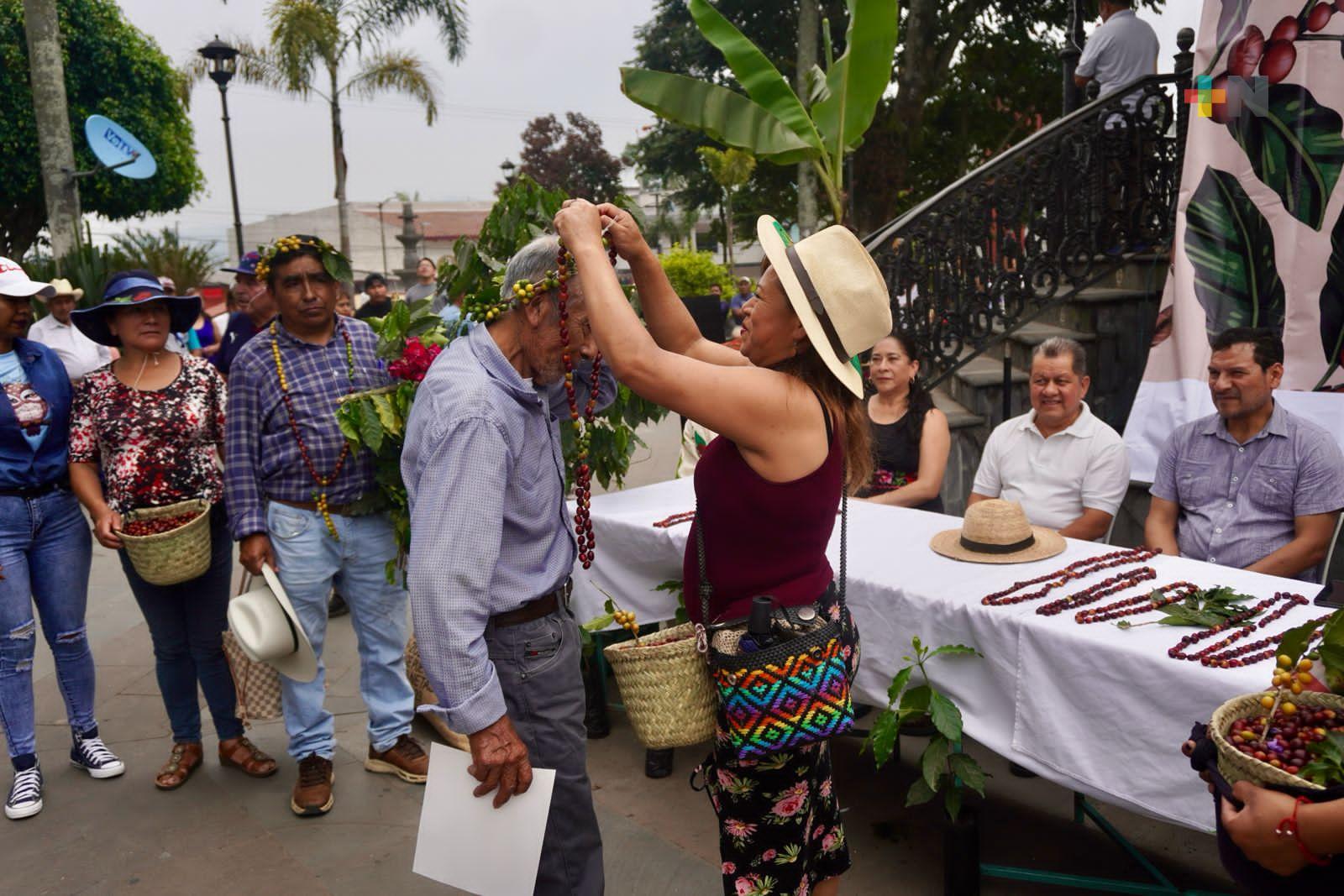 Celebran el Festival de la Viuda de Café en Chocamán