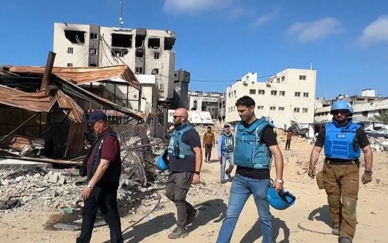 OMS entrega primer paquete de ayuda médica en Gaza