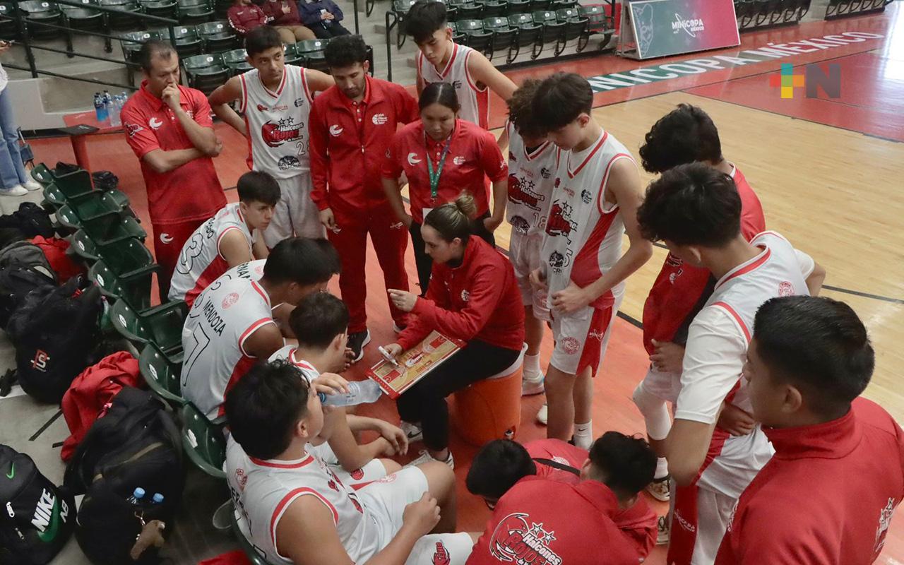Halcones Rojos Elite vence a Ángeles CDMX en la Minicopa México 2024