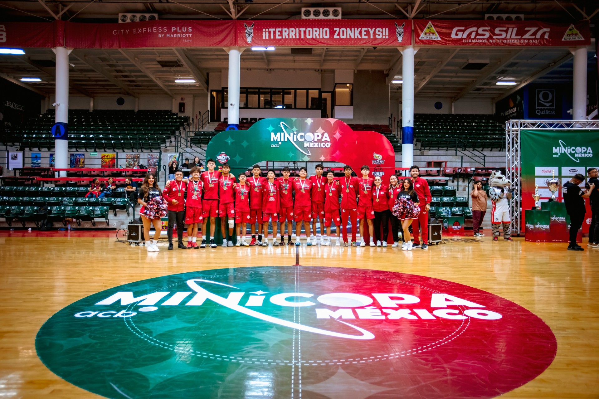 Halcones Rojos finaliza participación en la minicopa México 2024