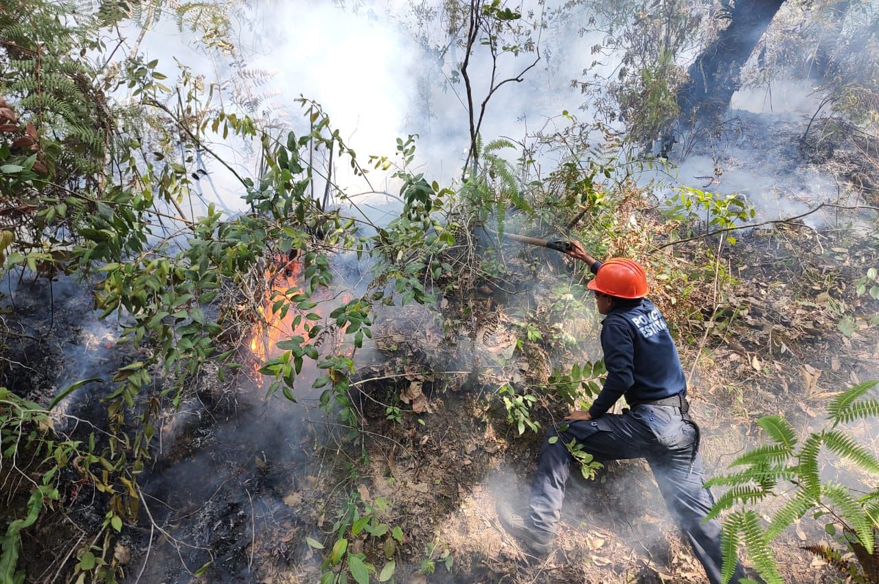 No hay riesgo para la población en incendio de Río Blanco: Cuitláhuac García