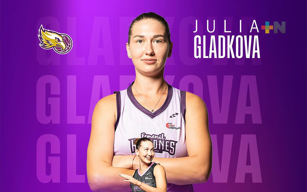 Julia Gladkova regresa con Halcones de Xalapa Femenil