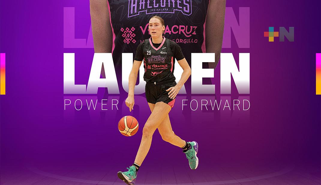Lauren Manis regresa a Halcones de Xalapa Femenil