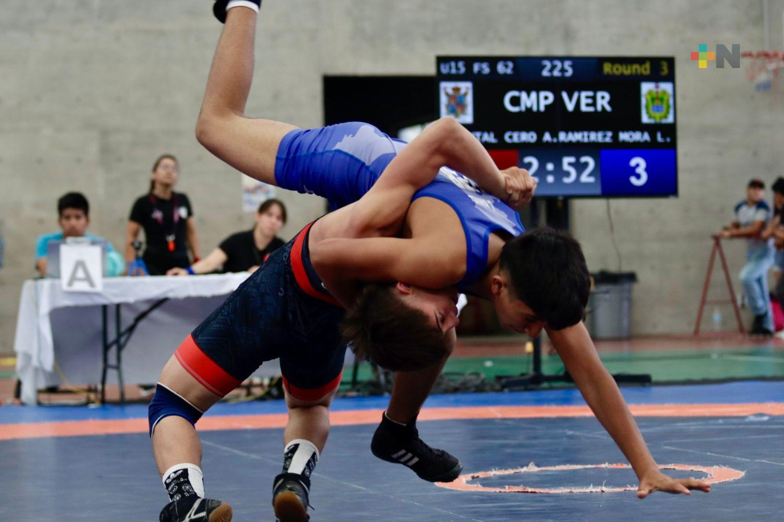 Definen equipo veracruzano que competirá en Luchas Asociadas en Nacionales Conade