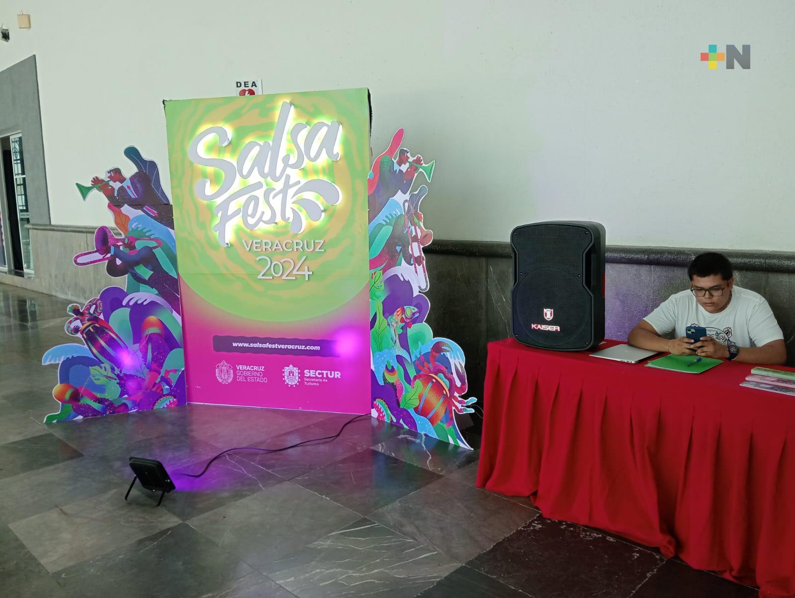 Módulo en World Trade Center de Boca del Río entregará pases para Salsa Fest