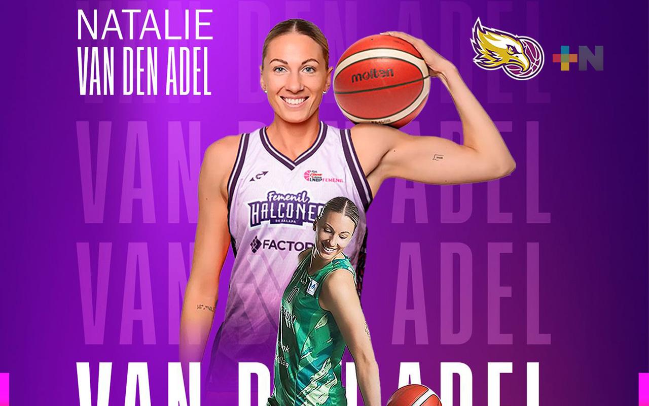 Se une seleccionada neerlandesa Natalie Van Den, a Halcones de Xalapa Femenil