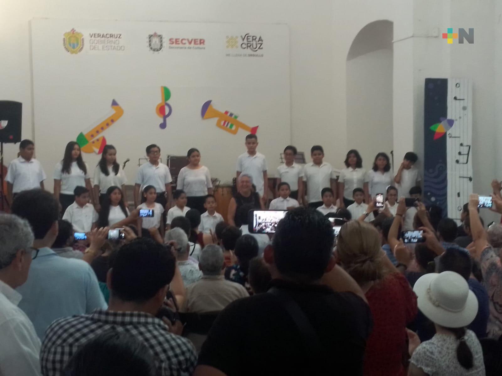 Niños y adultos ofrecen concierto en exconvento Betlehemita