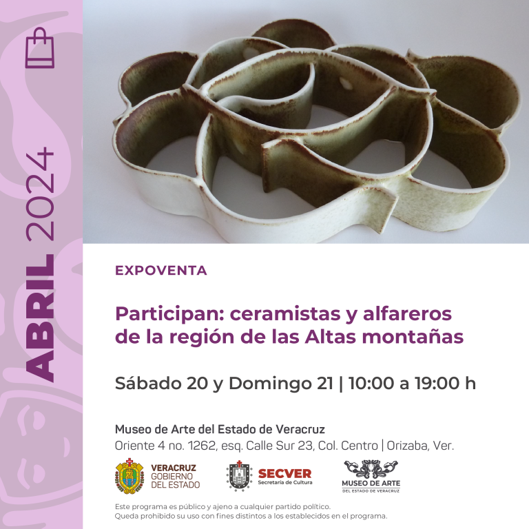 Invita Secver a conocer y adquirir la cerámica contemporánea de Veracruz