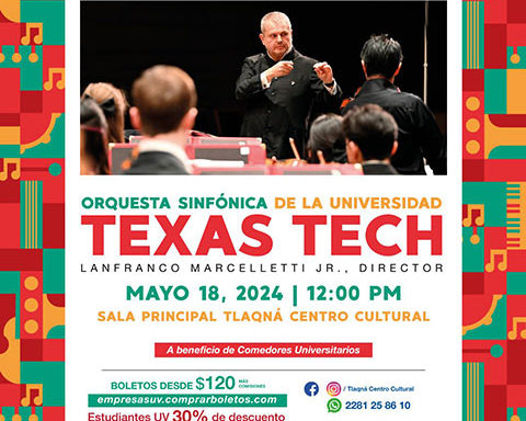 Orquesta Texas Tech University en concierto benéfico de Comedores UV