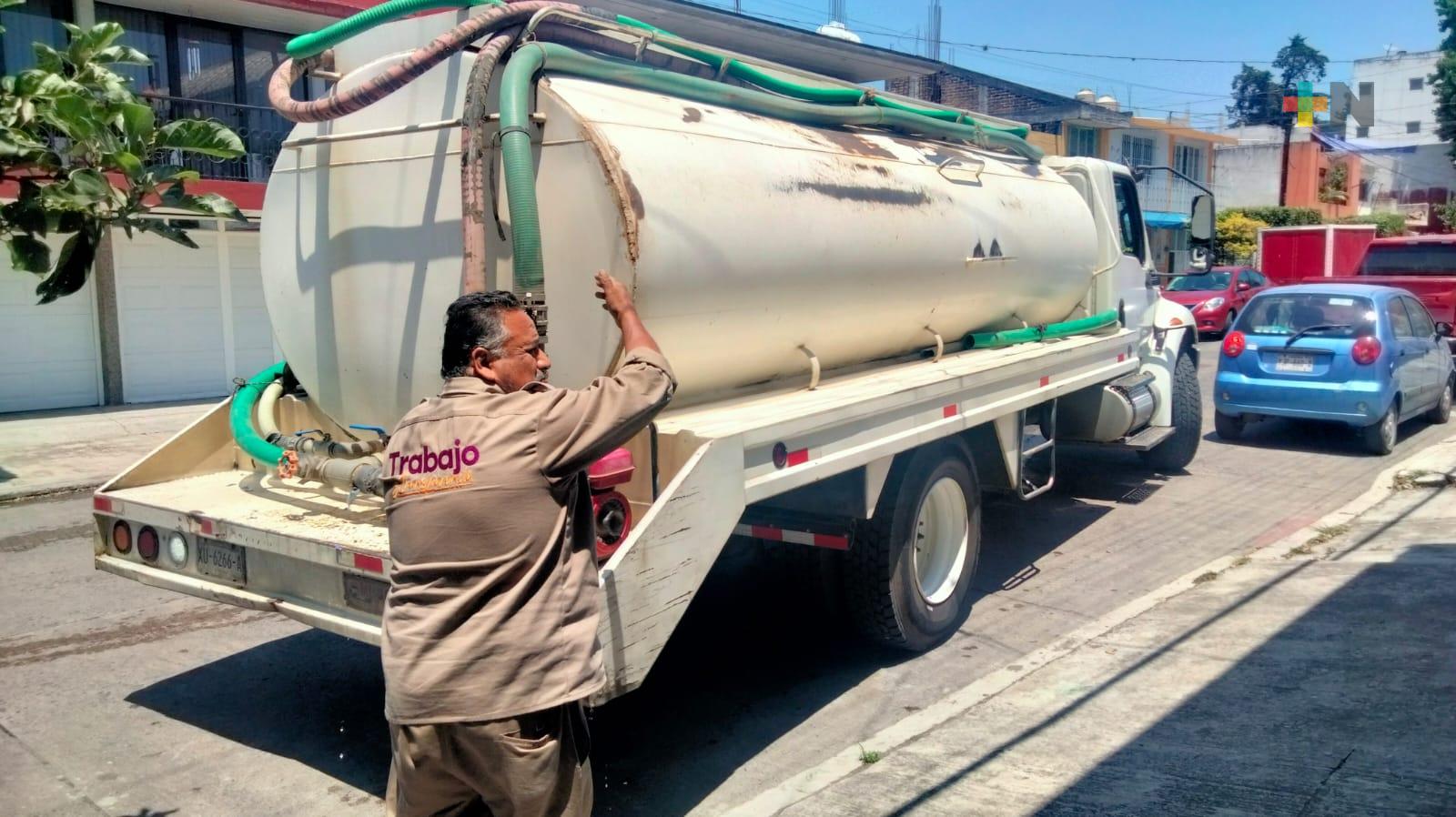 A través de llamadas o WhatsApp, CMAS Xalapa atiende reportes por falta de agua