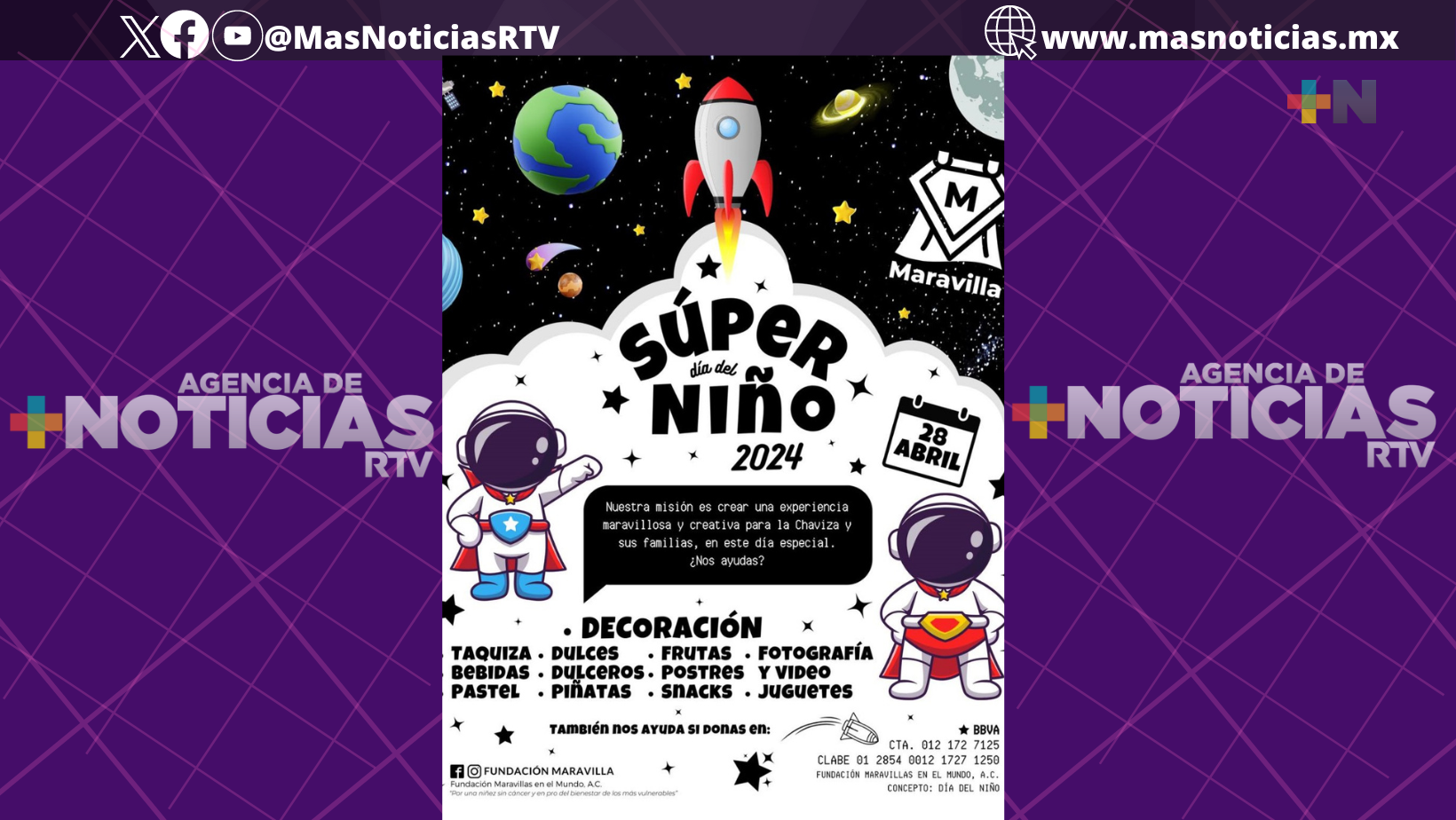 Fundación pide donaciones para realizar Súper Día del Niño en Coatzacoalcos