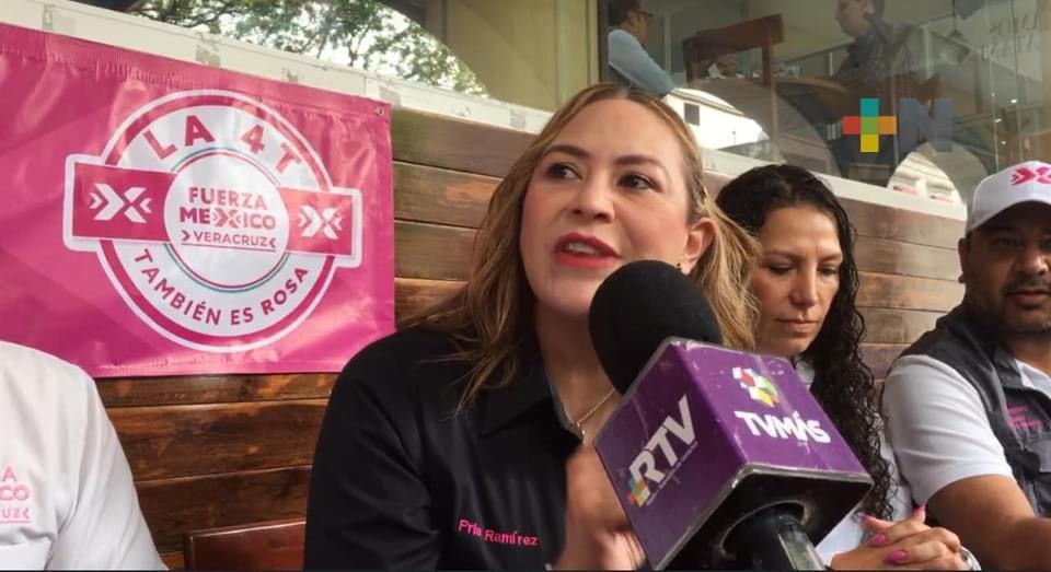 Inicia campaña a la diputación por Xalapa, Priscila Ramírez del partido Fuerza por México