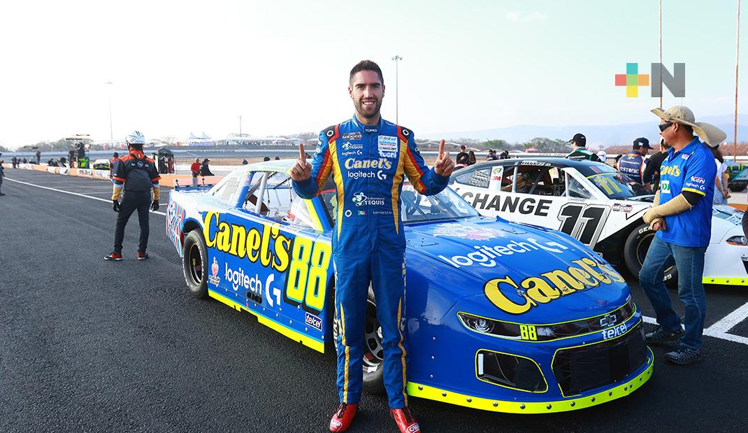 Rubén Garcia Jr. se lleva su segunda pole de la temporada en NASCAR México